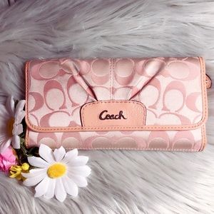 Coach Salmon Pink Wallet